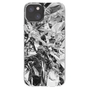Picasee διαφανής θήκη σιλικόνης Apple iPhone 15 Plus - Chrome
