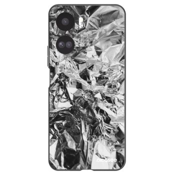 Picasee Μαύρη θήκη σιλικόνης για Honor 90 Lite 5G - Chrome