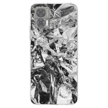 Picasee διαφανής θήκη σιλικόνης Motorola Edge 30 Neo - Chrome