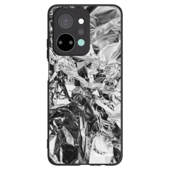 Picasee Μαύρη θήκη σιλικόνης για Honor X7a - Chrome