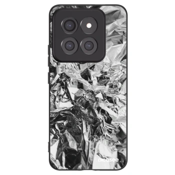 Picasee Μαύρη θήκη σιλικόνης για Xiaomi 14 Pro - Chrome