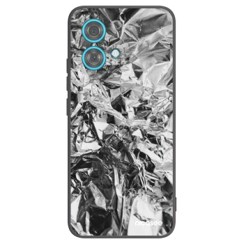 Picasee Μαύρη θήκη σιλικόνης για Motorola Edge 40 Neo - Chrome