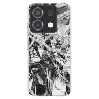 Picasee διαφανής θήκη σιλικόνης Xiaomi Poco X6 - Chrome