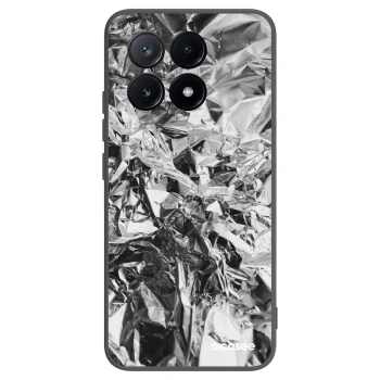 Picasee Μαύρη θήκη σιλικόνης για Xiaomi Poco X6 Pro - Chrome