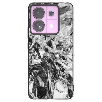 Picasee Μαύρη θήκη σιλικόνης για Xiaomi Redmi Note 13 Pro 5G - Chrome