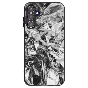 Picasee Μαύρη θήκη σιλικόνης για Samsung Galaxy A15 A155F 4G - Chrome