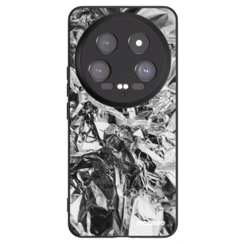 Picasee Μαύρη θήκη σιλικόνης για Xiaomi 14 Ultra - Chrome