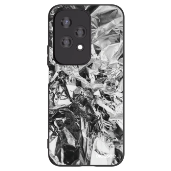 Picasee Μαύρη θήκη σιλικόνης για Honor 200 Lite - Chrome