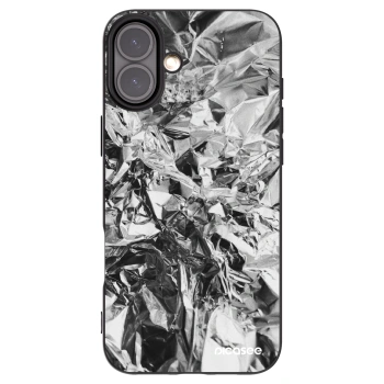 Picasee Μαύρη θήκη σιλικόνης για Apple iPhone 16 Plus - Chrome