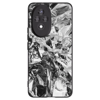 Picasee Μαύρη θήκη σιλικόνης για Honor 200 Pro 5G - Chrome