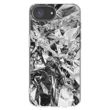 Picasee διαφανής θήκη σιλικόνης Apple iPhone 16e - Chrome