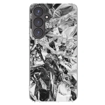 Picasee διαφανής θήκη σιλικόνης Samsung Galaxy S24 FE S721B - Chrome