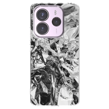 Picasee διαφανής θήκη σιλικόνης Xiaomi Redmi Note 14 5G - Chrome