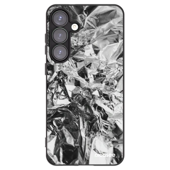 Picasee Μαύρη θήκη σιλικόνης για Samsung Galaxy S25+ 5G - Chrome
