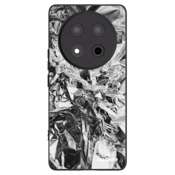 Picasee Μαύρη θήκη σιλικόνης για Honor Magic7 Lite 5G - Chrome