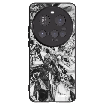 Picasee Μαύρη θήκη σιλικόνης για Xiaomi 15 Ultra - Chrome