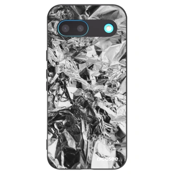 Picasee Μαύρη θήκη σιλικόνης για Google Pixel 8 - Chrome