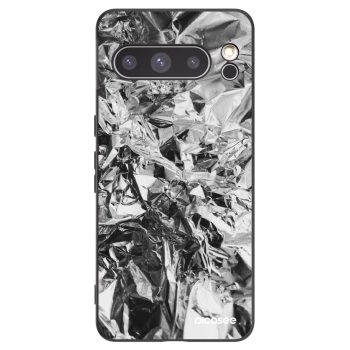 Picasee Μαύρη θήκη σιλικόνης για Google Pixel 8 Pro - Chrome