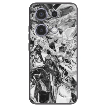 Picasee Μαύρη θήκη σιλικόνης για Xiaomi Redmi Note 14S - Chrome