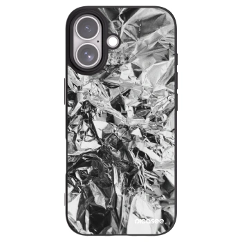 Picasee Μαύρη θήκη σιλικόνης για Apple iPhone 17 - Chrome