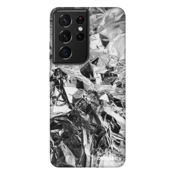 Picasee Fashion Case για Samsung Galaxy S21 Ultra 5G G998B - Chrome