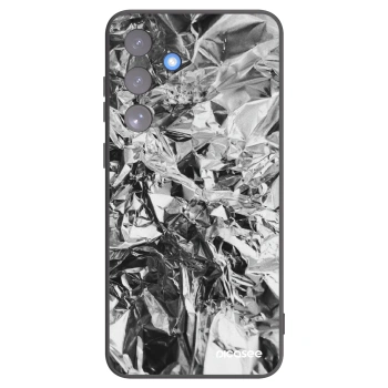 Picasee Μαύρη θήκη σιλικόνης για Samsung Galaxy S25 FE 5G - Chrome