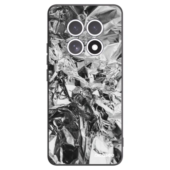 Picasee Μαύρη θήκη σιλικόνης για Xiaomi Redmi Note 15 - Chrome