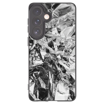 Picasee Μαύρη θήκη σιλικόνης για Samsung Galaxy S26+ - Chrome