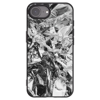 Picasee Μαύρη θήκη σιλικόνης για Apple iPhone 17e - Chrome