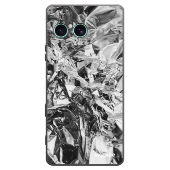 Picasee Μαύρη θήκη σιλικόνης για Sony Xperia 10 VII - Chrome