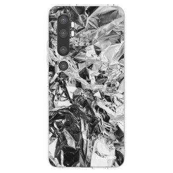 Picasee διαφανής θήκη σιλικόνης Xiaomi Mi Note 10 (Pro) - Chrome