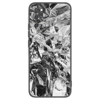 Picasee Μαύρη θήκη σιλικόνης για Samsung Galaxy S20 G980F - Chrome