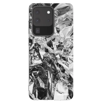 Picasee διαφανής θήκη σιλικόνης Samsung Galaxy S20 Ultra 5G G988F - Chrome
