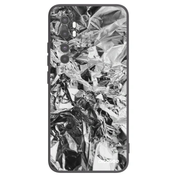 Picasee Μαύρη θήκη σιλικόνης για Xiaomi Mi Note 10 Lite - Chrome