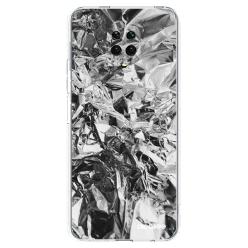 Picasee διαφανής θήκη σιλικόνης Xiaomi Redmi Note 9S - Chrome