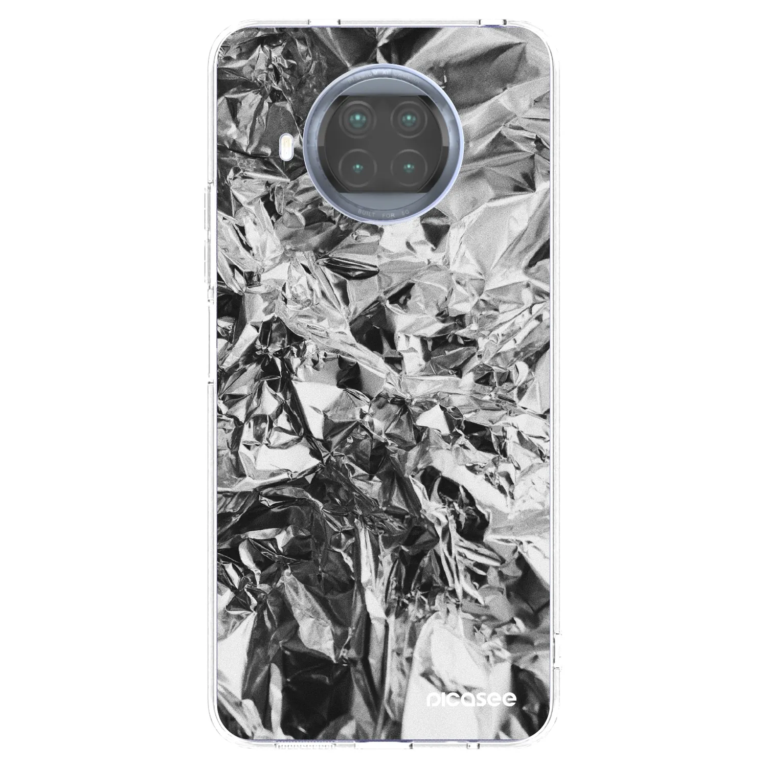 Picasee διαφανής θήκη σιλικόνης Xiaomi Mi 10T Lite - Chrome