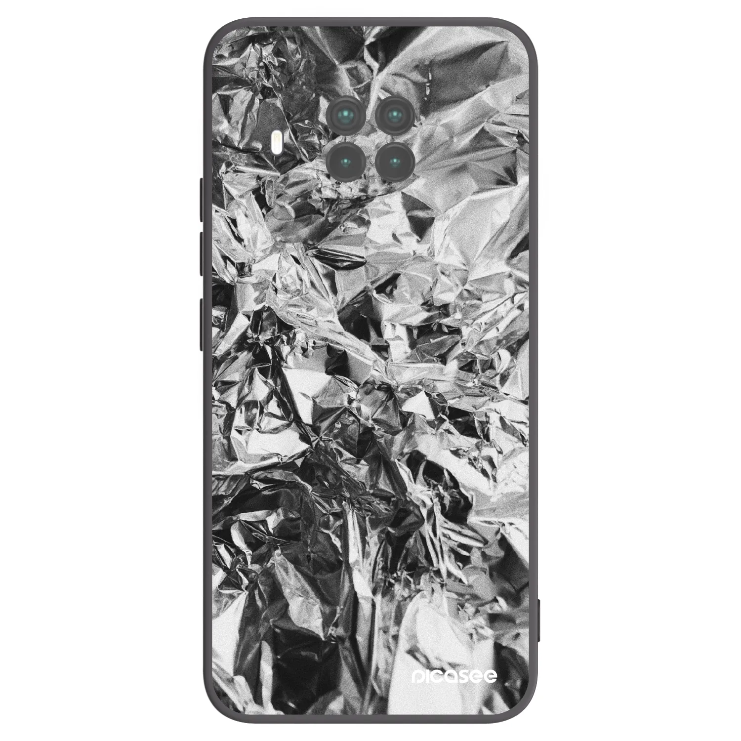 Picasee Μαύρη θήκη σιλικόνης για Xiaomi Mi 10T Lite - Chrome