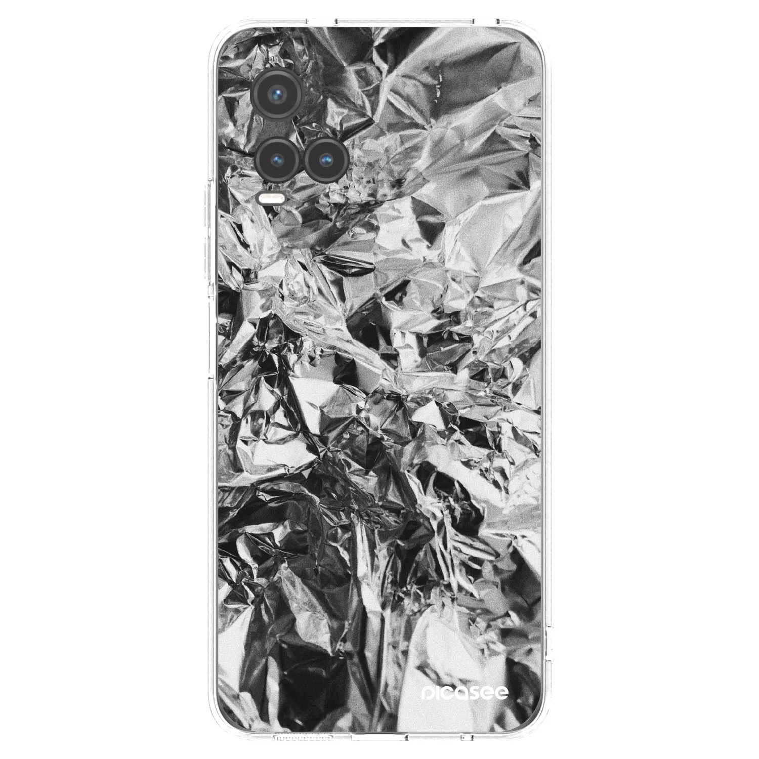 Picasee διαφανής θήκη σιλικόνης Vivo Y33s - Chrome