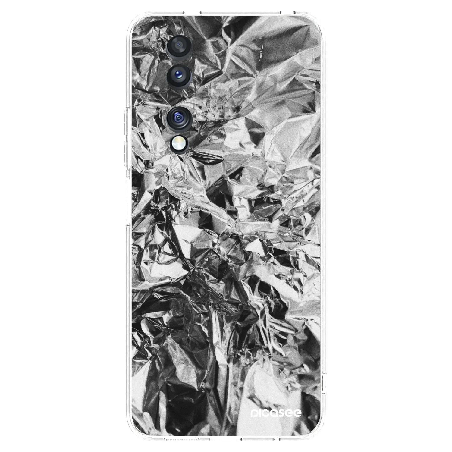 Picasee διαφανής θήκη σιλικόνης Honor 70 - Chrome