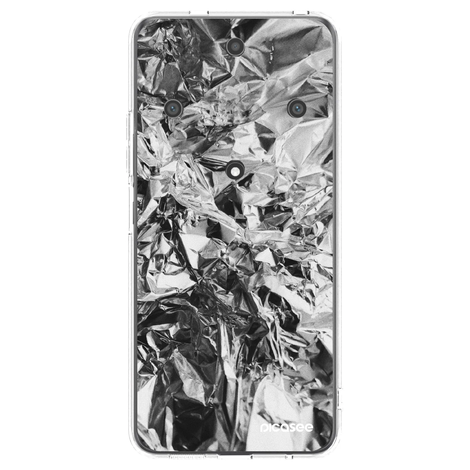 Picasee διαφανής θήκη σιλικόνης Honor Magic5 Lite 5G - Chrome