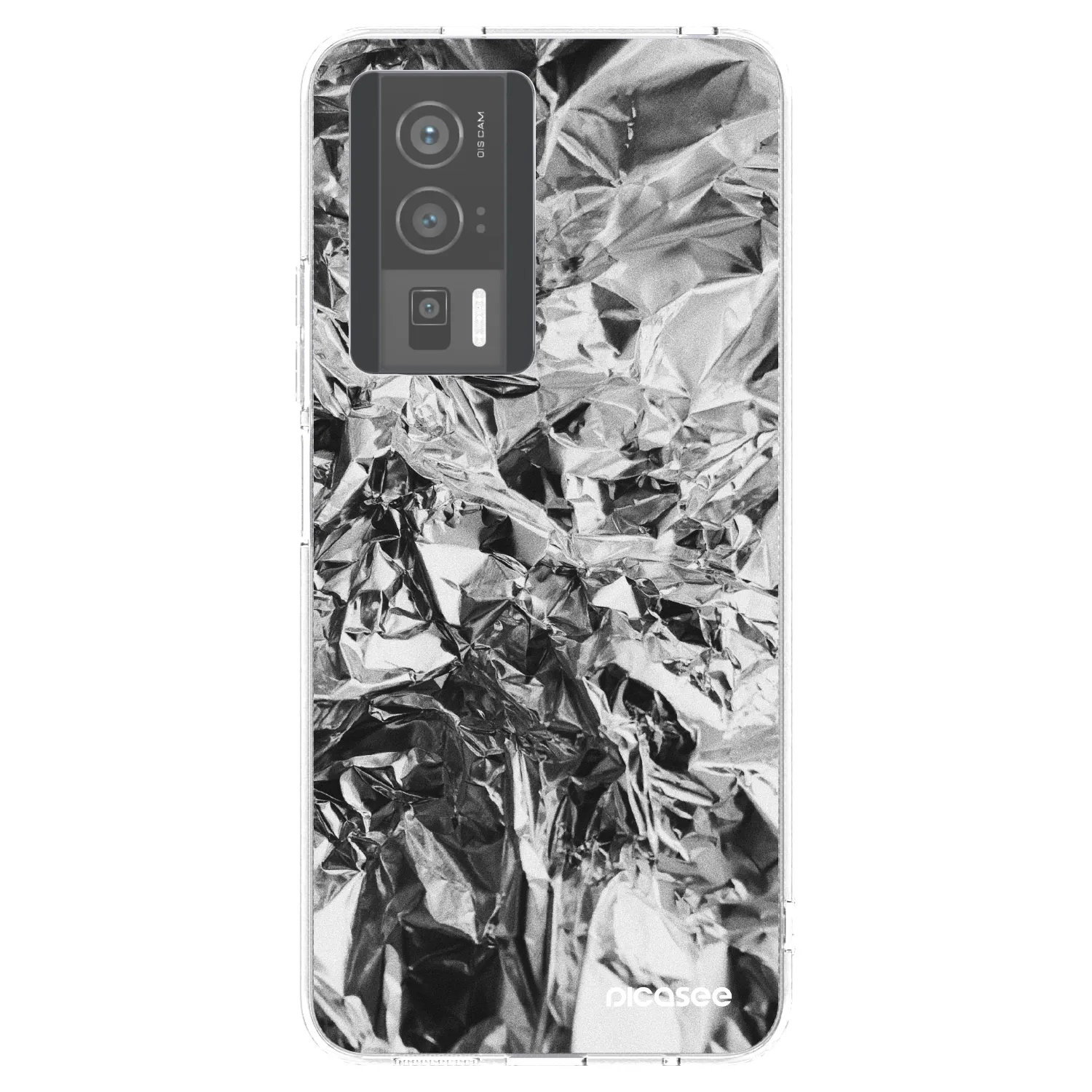 Picasee διαφανής θήκη σιλικόνης Xiaomi Poco F5 Pro 5G - Chrome