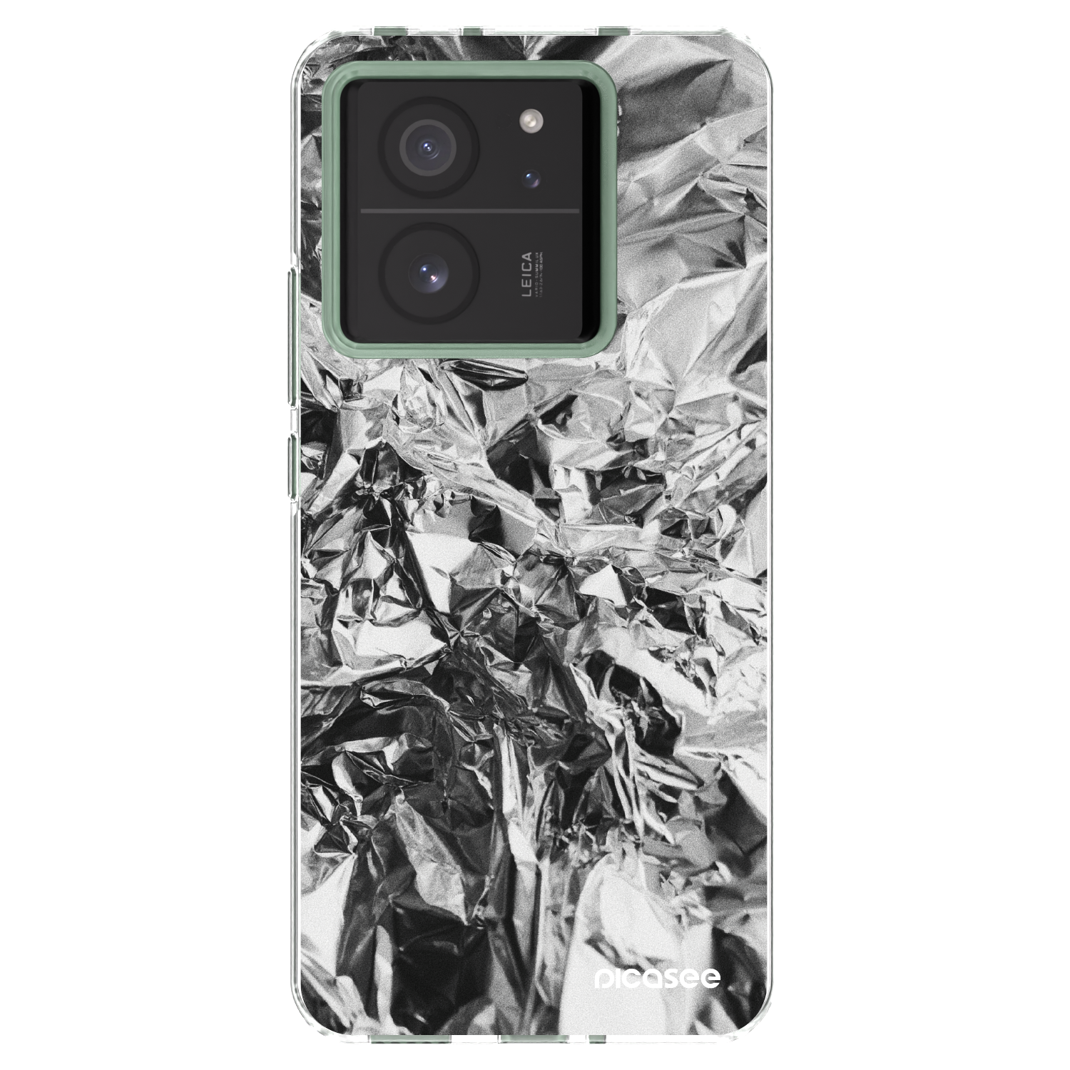 Picasee διαφανής θήκη σιλικόνης Xiaomi 13T Pro - Chrome