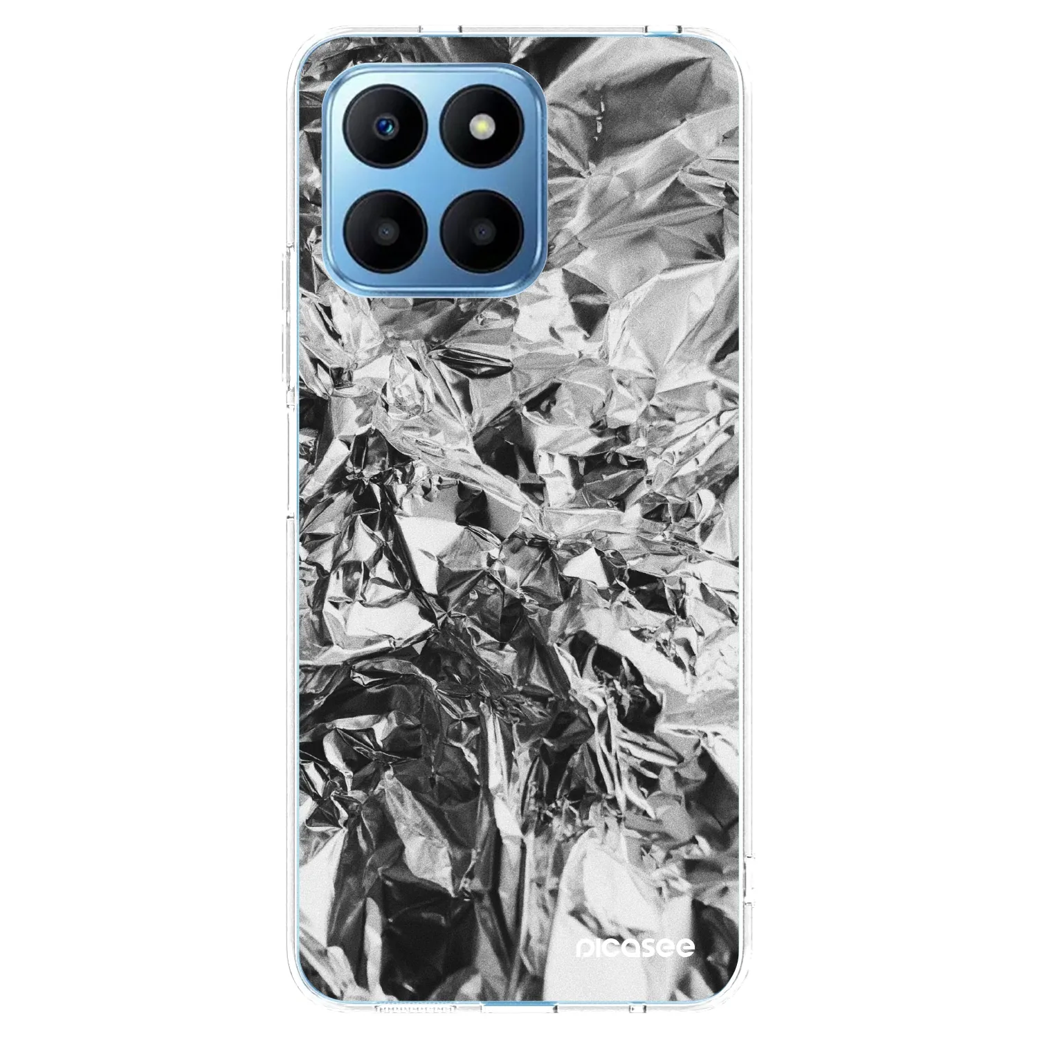 Picasee διαφανής θήκη σιλικόνης Honor 70 Lite - Chrome