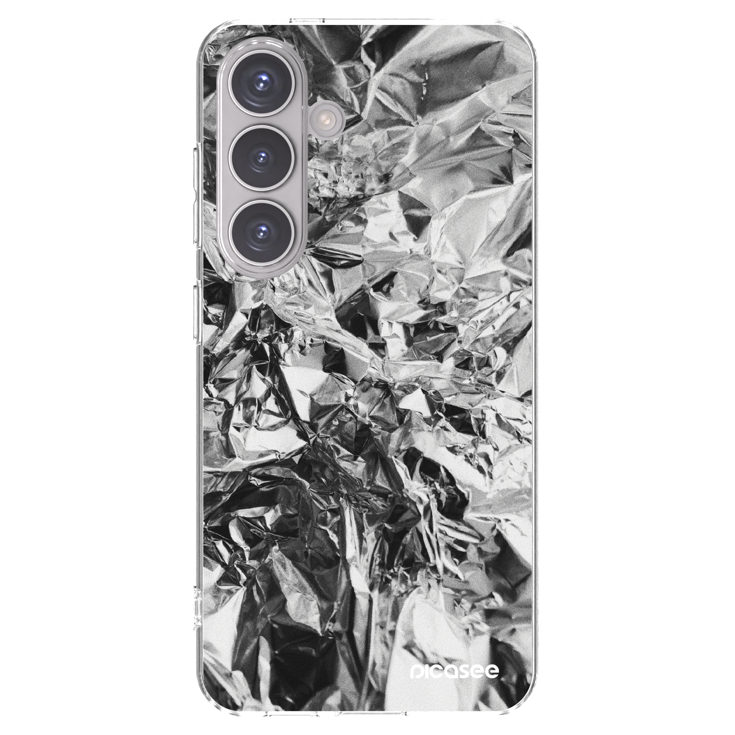 Picasee διαφανής θήκη σιλικόνης Samsung Galaxy S24 S921B 5G - Chrome