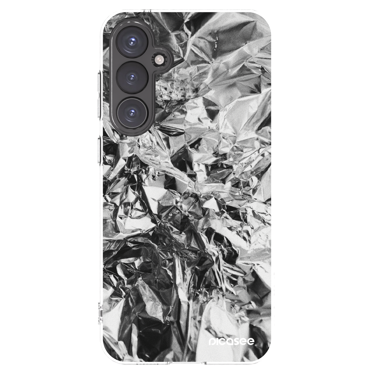 Picasee διαφανής θήκη σιλικόνης Samsung Galaxy S23 FE S711B - Chrome