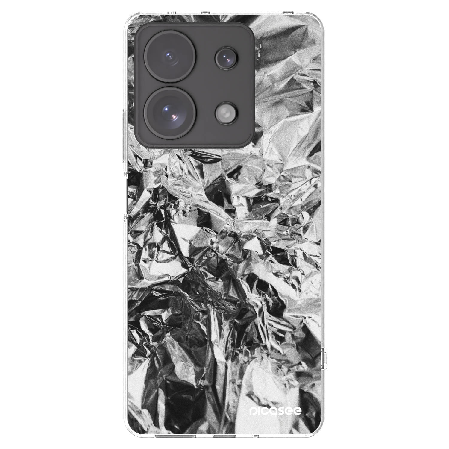 Picasee διαφανής θήκη σιλικόνης Xiaomi Redmi Note 13 Pro 4G - Chrome