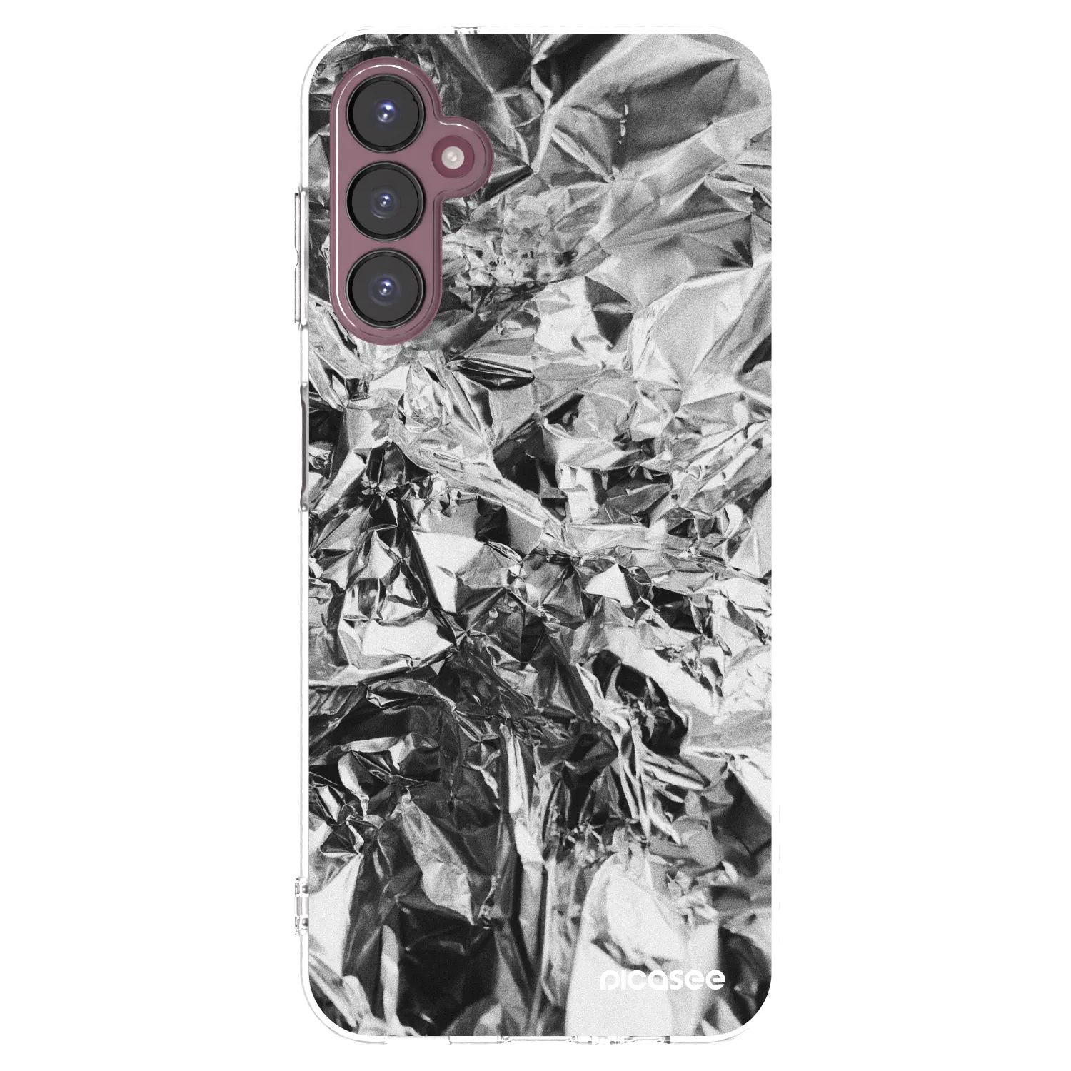 Picasee διαφανής θήκη σιλικόνης Samsung Galaxy A05s A057G - Chrome