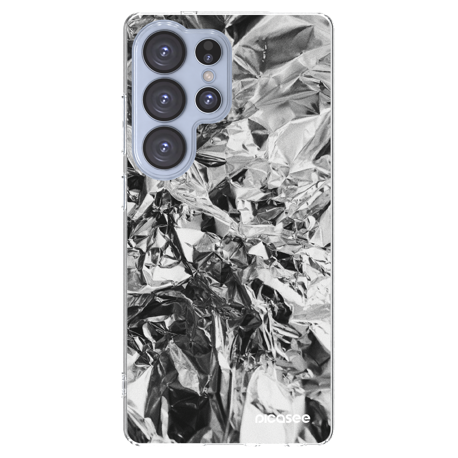 Picasee διαφανής θήκη σιλικόνης Samsung Galaxy S25 Ultra 5G - Chrome