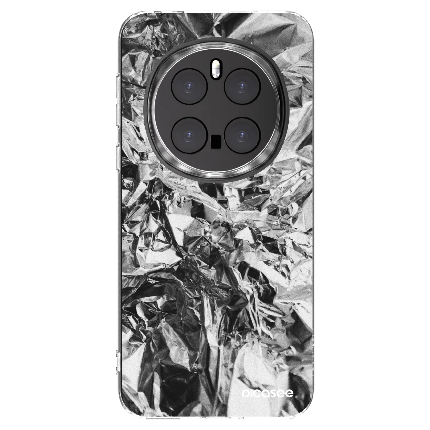Picasee διαφανής θήκη σιλικόνης Honor Magic7 Pro 5G - Chrome