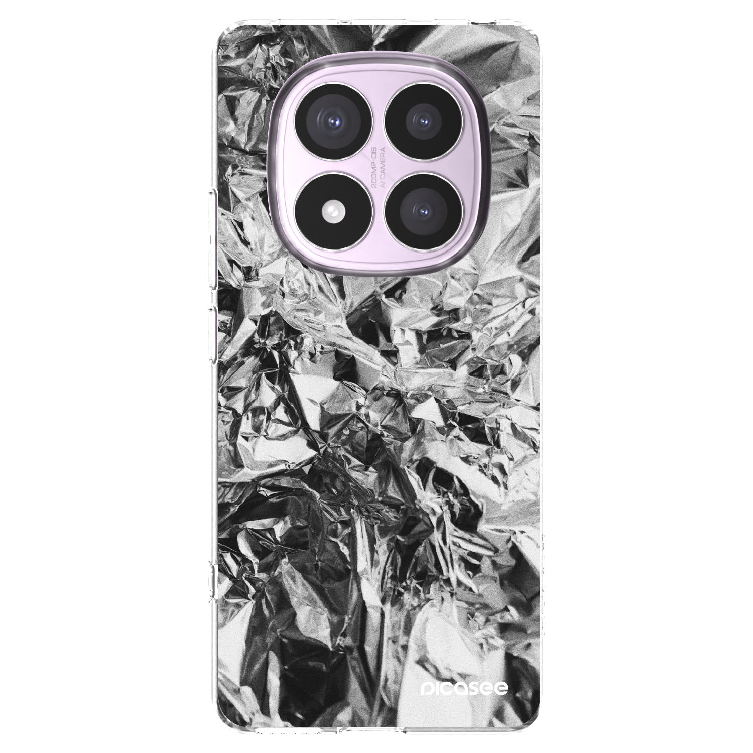 Picasee διαφανής θήκη σιλικόνης Xiaomi Redmi Note 14 Pro 4G - Chrome